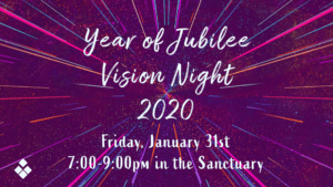 Year of Jubilee Vision Night 2020