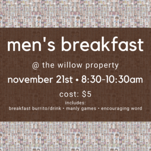 Men's Breakfast Nov 21